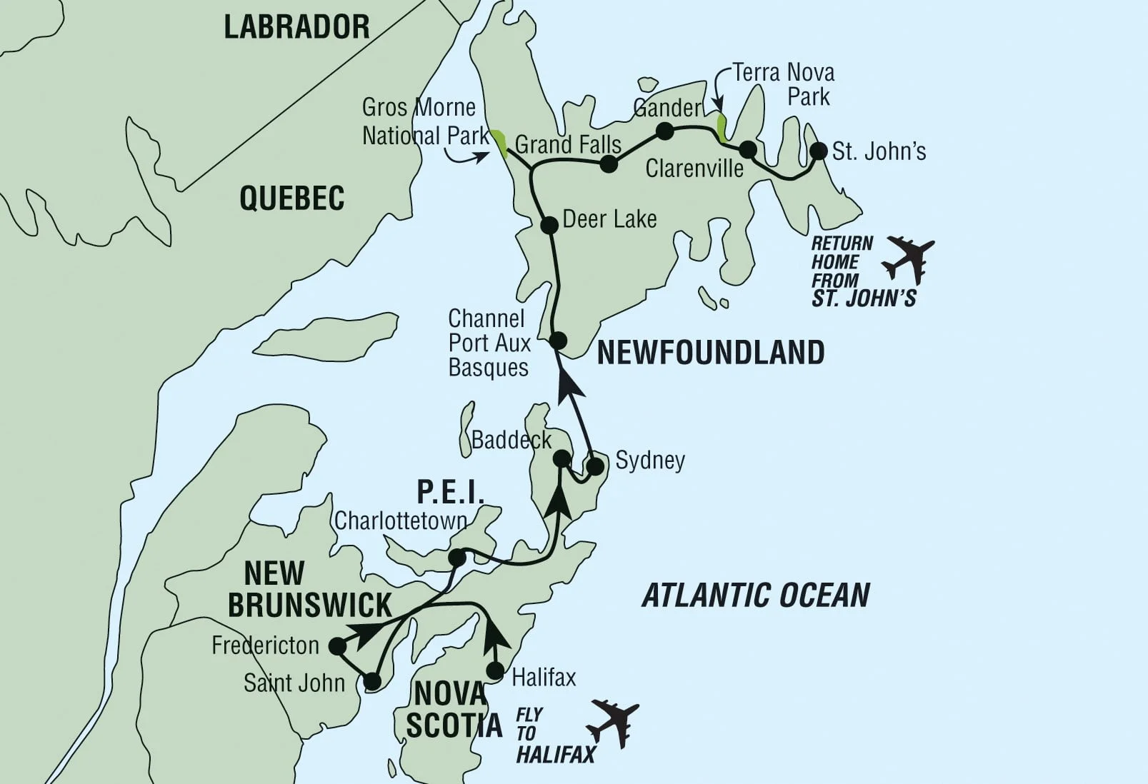 maritimes guided tours